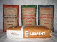 Цемент в мешках и бегах